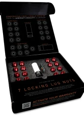Mishimoto 1/2x20 Aluminum Locking Lug Nuts Set - 23pcs                                     - MMLG-1220-23LSL - Image 5