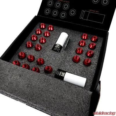 Mishimoto 1/2x20 Aluminum Locking Lug Nuts Set - 23pcs - MMLG-1220-23LSL