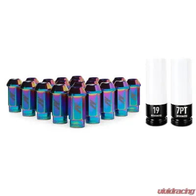 Mishimoto M12x1.25 Aluminum Locking Lug Nuts Set - 20pcs - MMLG-125-20LNC