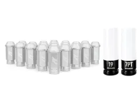 Mishimoto M12x1.25 Aluminum Locking Lug Nuts Set - 20pcs