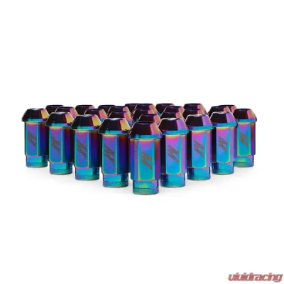 Mishimoto M12x1.5 Neo Chrome Aluminum Locking Lug Nuts Set - MMLG-15-27LNC
