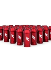 Mishimoto M12x1.5 Red Aluminum Locking Lug Nuts Set                                     - MMLG-15-27LRD - Image 4