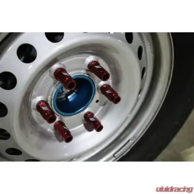 Mishimoto M12x1.5 Red Aluminum Locking Lug Nuts Set - MMLG-15-27LRD