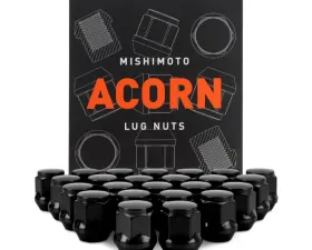 Mishimoto M12x1.5 Steel Acorn Lug Nuts - 24pcs