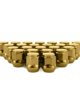 Mishimoto M12x1.5 Steel Acorn Lug Nuts - 24pcs                                     - MMLG-AC1215-24GD - Image 2