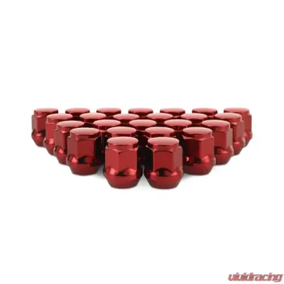 Mishimoto M12x1.5 Steel Acorn Lug Nuts - 24pcs - MMLG-AC1215-24RD