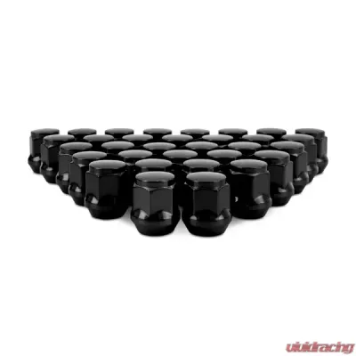 Mishimoto M14 x 1.5 Steel Acorn Lug Nuts - 32pcs - MMLG-AC1415-32BK