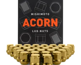 Mishimoto M14 x 1.5 Steel Acorn Lug Nuts - 32pcs