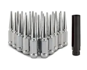 Mishimoto M12x1.5 Steel Spiked Lug Nuts - 24pcs