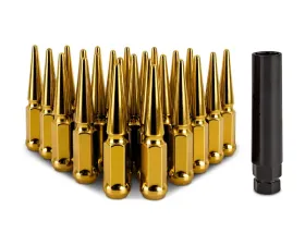 Mishimoto M12x1.5 Steel Spiked Lug Nuts - 24pcs