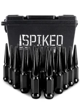 Mishimoto M14 x 1.5 Steel Spiked Lug Nuts - 24pcs                                     - MMLG-SP1415-24BK - Image 4