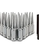 Mishimoto M14 x 1.5 Steel Spiked Lug Nuts - 24pcs                                     - MMLG-SP1415-24CH - Image 4