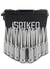 Mishimoto M14 x 1.5 Steel Spiked Lug Nuts - 24pcs                                     - MMLG-SP1415-24CH - Image 4