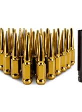 Mishimoto M14 x 1.5 Steel Spiked Lug Nuts - 32pcs                                     - MMLG-SP1415-32GD - Image 4