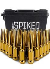 Mishimoto M14 x 1.5 Steel Spiked Lug Nuts - 32pcs                                     - MMLG-SP1415-32GD - Image 4