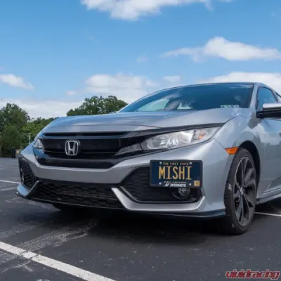 Mishimoto License Plate Relocation Kit - MMLP-CIV-17