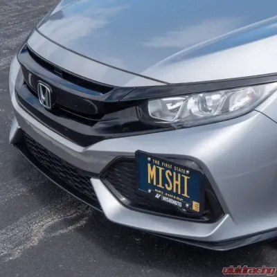 Mishimoto License Plate Relocation Kit - MMLP-CIV-17