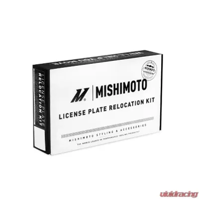 Mishimoto License Plate Relocation Kit - MMLP-T1-19