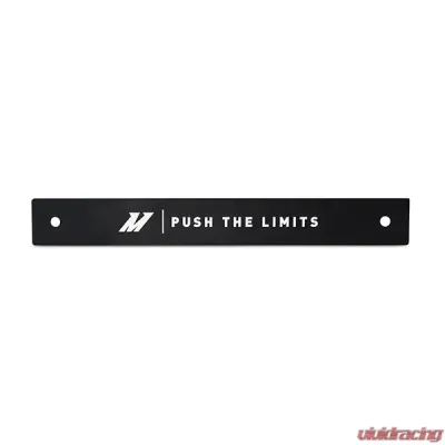Mishimoto License Plate Delete - MMLP-UNI-BK