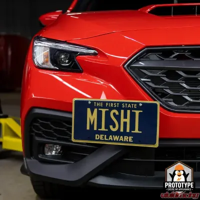 Mishimoto License Plate Relocation Kit - MMLP-WRX-22