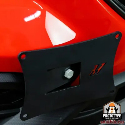 Mishimoto License Plate Relocation Kit - MMLP-WRX-22