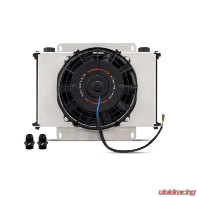 Mishimoto Oil Cooler Kit 25-Row Cooler w/ 8" Fan - MMOC-25-K