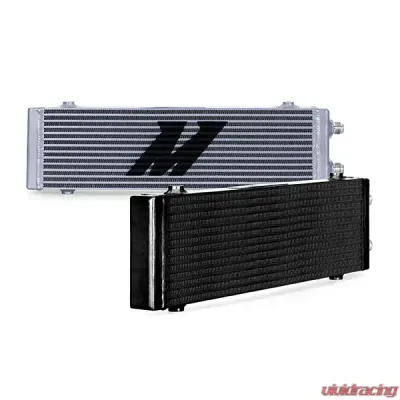 Mishimoto Large Dual Pass Bar & Plate Oil Cooler - MMOC-DP-LSL