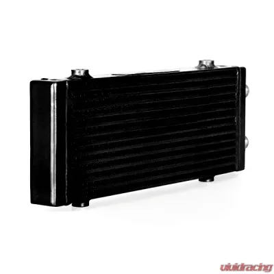 Mishimoto Medium Dual Pass Bar & Plate Oil Cooler - MMOC-DP-MBK