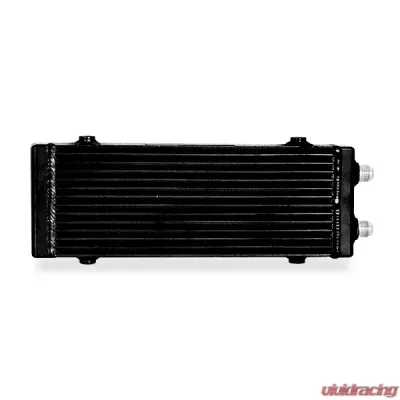 Mishimoto Medium Dual Pass Bar & Plate Oil Cooler - MMOC-DP-MBK