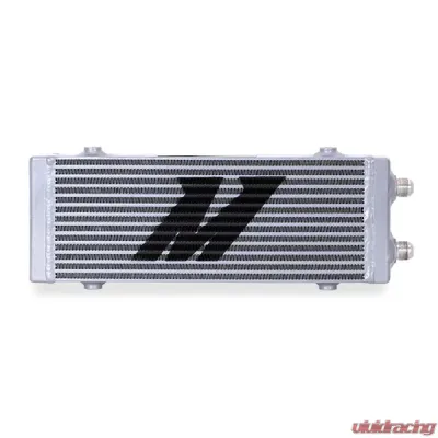 Mishimoto Medium Dual Pass Bar & Plate Oil Cooler - MMOC-DP-MSL