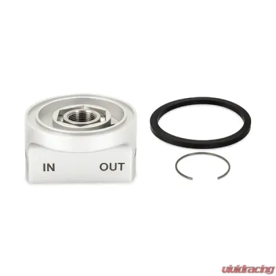 Mishimoto 3/4-16 Remote Oil Filter Take-Off Plate - MMOC-FTO-34IN