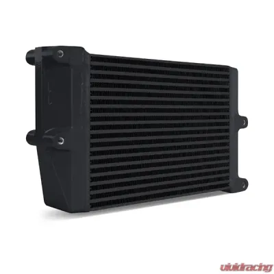 Mishimoto 10" Core Heavy-Duty Bar-&-Plate Fluid Cooler w/opposite-Side Outlets - MMOC-OO-10BK