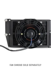 Mishimoto 10" Core Heavy-Duty Bar-&-Plate Fluid Cooler w/opposite-Side Outlets                                     - MMOC-OO-10BK - Image 6