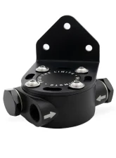 Mishimoto 3/4 - 16 Thread Black Remote Oil Filter Mount                                     - MMOC-RFH-34BK - Image 2
