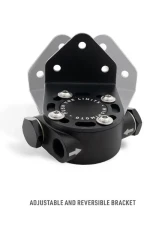 Mishimoto 3/4 - 16 Thread Black Remote Oil Filter Mount                                     - MMOC-RFH-34BK - Image 3