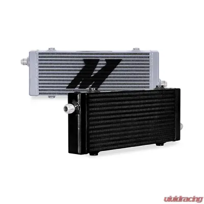 Mishimoto Medium Cross Flow Bar-&-Plate Oil Cooler - MMOC-SP-MBK