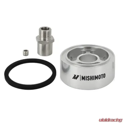 Mishimoto M20 x 1.5 Thread 32mm Silver Oil Filter Spacer - MMOC-SPC32-M20SL