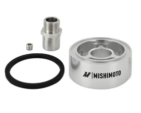 Mishimoto M22 x 1.5 Thread 32mm Silver Oil Filter Spacer