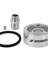 Mishimoto M22 x 1.5 Thread 32mm Silver Oil Filter Spacer                                     - MMOC-SPC32-M22SL - Image 3