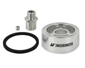 Mishimoto 3/4 - 16 Thread 32mm Silver Oil Filter Spacer