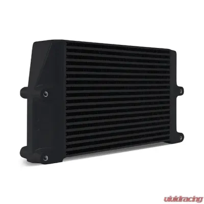 Mishimoto 10" Core Heavy-Duty Bar-&-Plate Fluid Cooler w/ Same-Side Outlets - MMOC-SSO-10BK