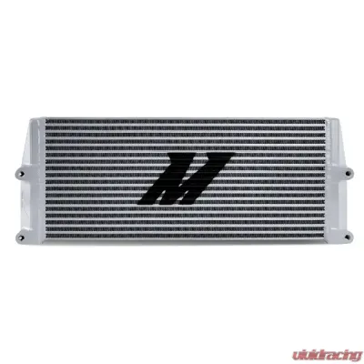 Mishimoto 17" Core Heavy-Duty Bar-&-Plate Fluid Cooler w/ Same-Side Outlets - MMOC-SSO-17SL