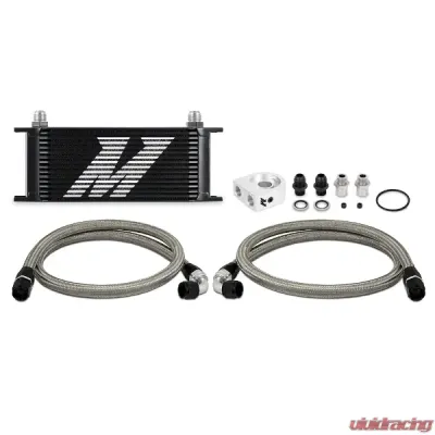 Mishimoto 16-Row Oil Cooler Kit - MMOC-U16BK
