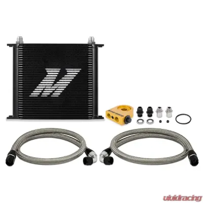 Mishimoto 34-Row Oil Cooler Kit - MMOC-U34TBK