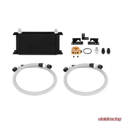 Mishimoto Oil Cooler Kit Jeep Wrangler 2007-2011 - MMOC-WRA-07TBK
