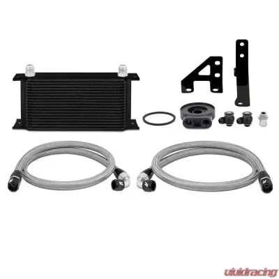 Mishimoto Oil Cooler Kit Silver - MMOC-WRX-15BK