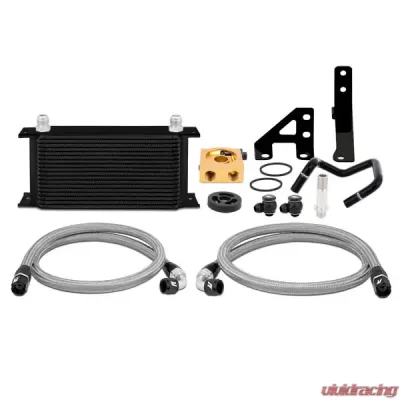 Mishimoto Oil Cooler Kit Silver Subaru WRX 2015-2021 - MMOC-WRX-15TBK