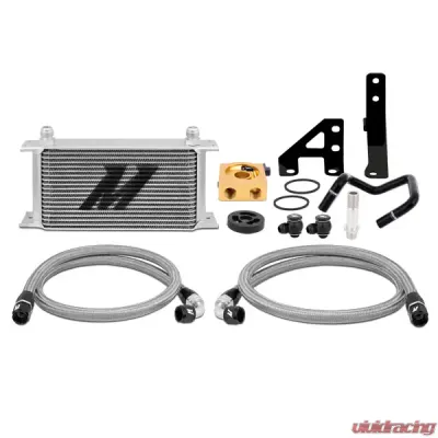 Mishimoto Oil Cooler Kit Silver - MMOC-WRX-15T