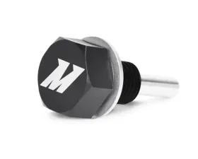 Mishimoto M12x1.5 Black Magnetic Oil Drain Plug