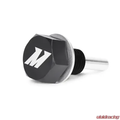 Mishimoto M12x1.5 Black Magnetic Oil Drain Plug - MMODP-1215B